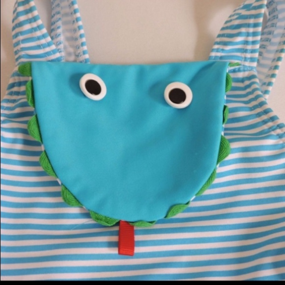 Big Fish Sweet Potatoes Swimsuit 12M - Picture 3 of 6